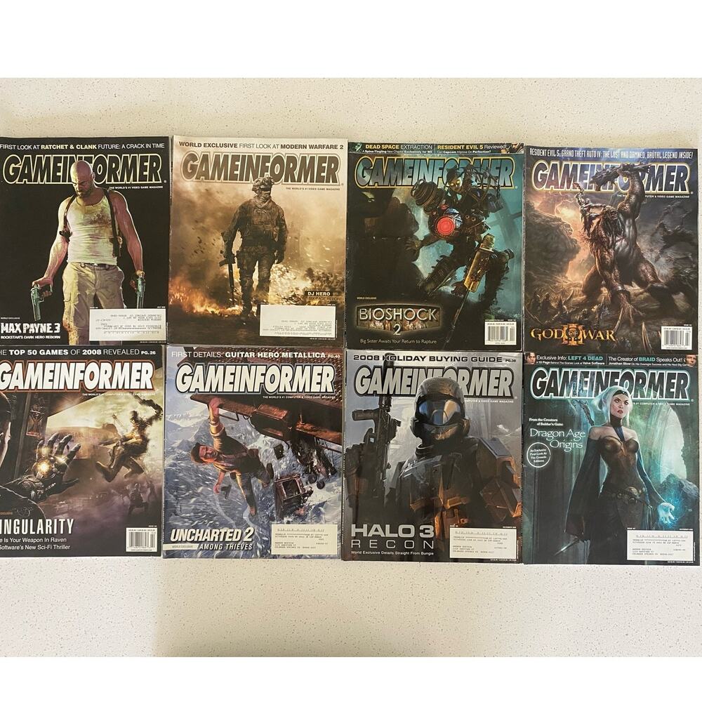 GAMEINFORMER Video games Magazine 180-195